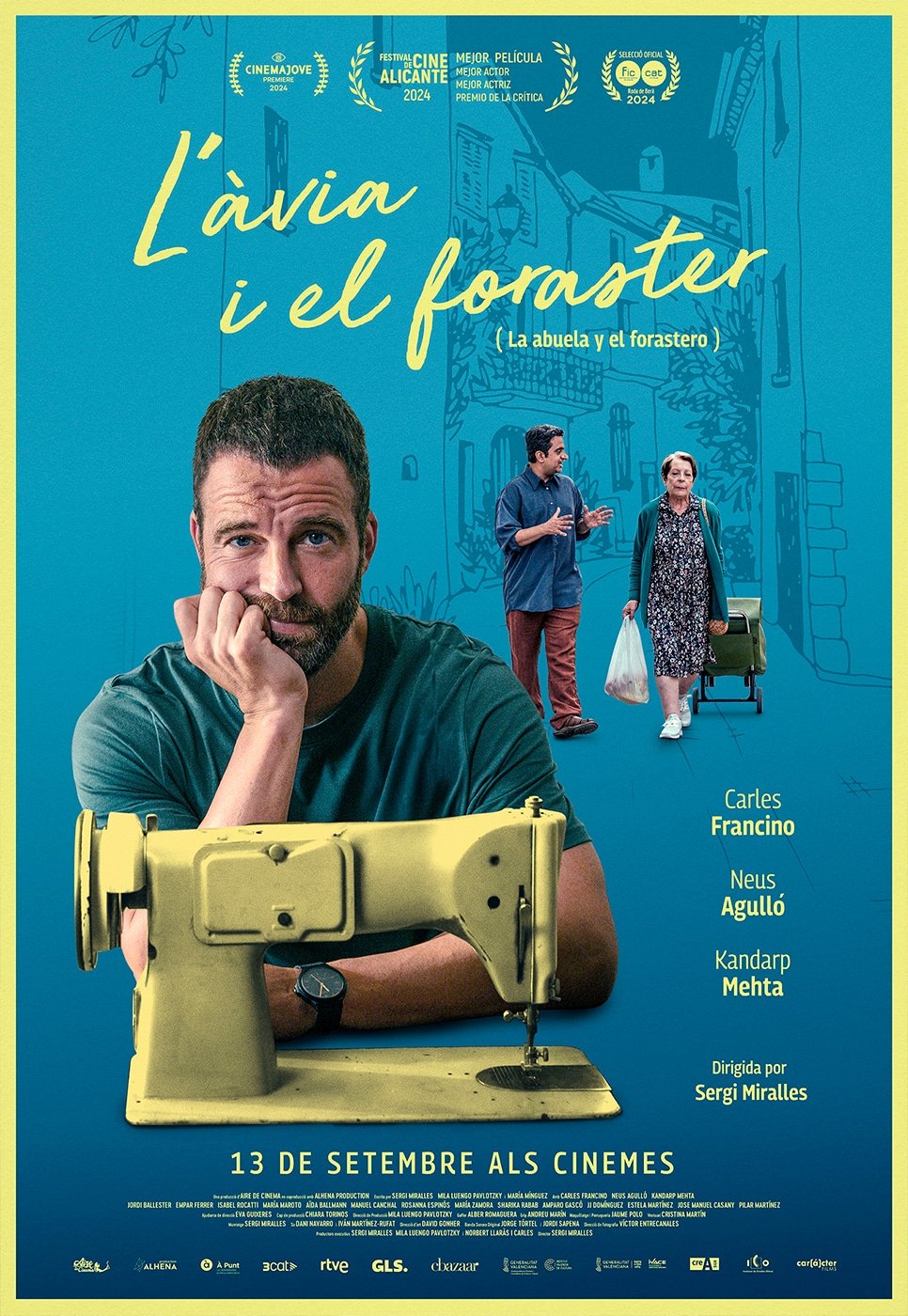 Cartell L'àvia i el foraster